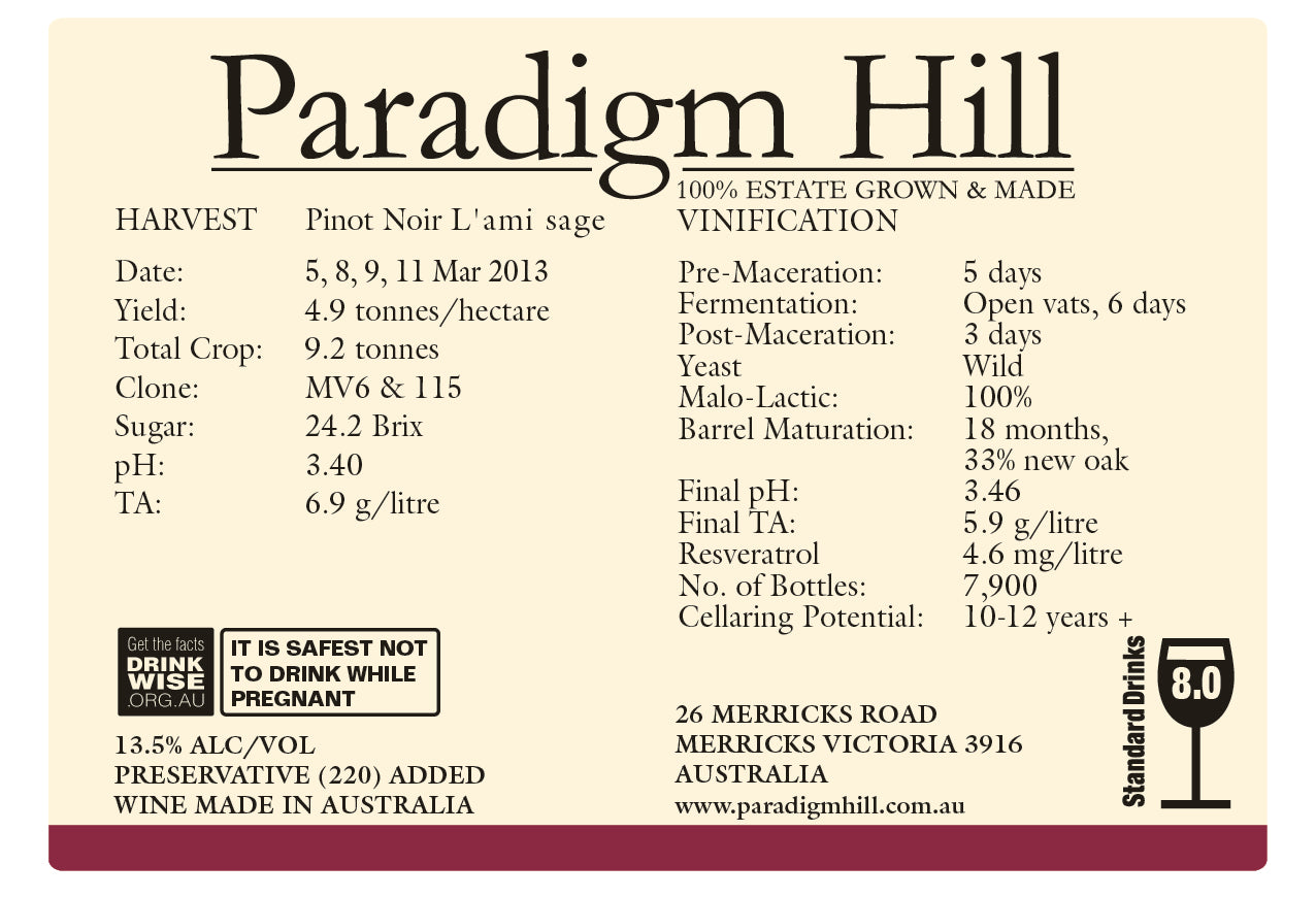 Pinot Noir L’ami sage 2022